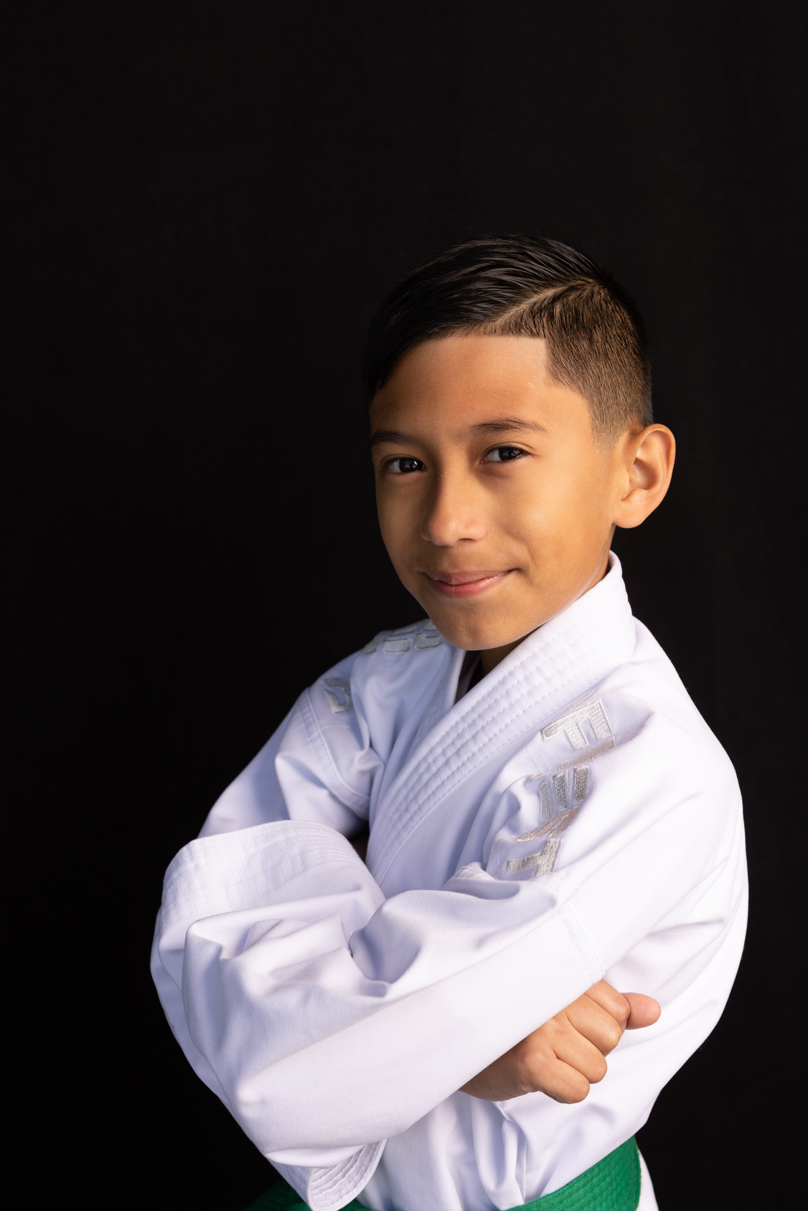 Karate kata gi male model